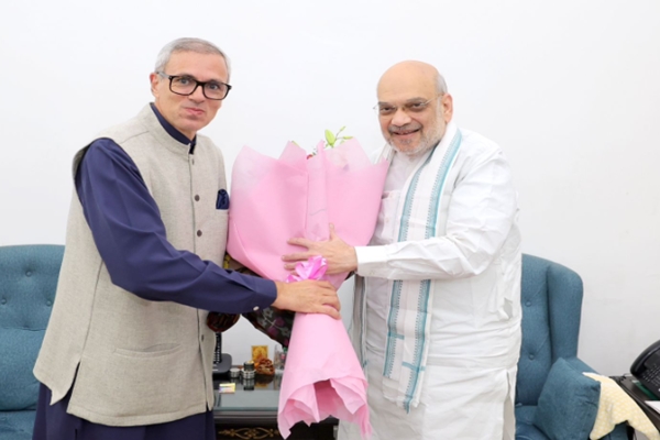 Omar Abdullah Raises Statehood Demand in Key Meeting with Amit Shah