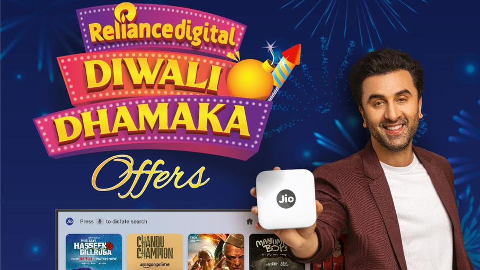 Jio Diwali Dhamaka: Unlimited Calls and Data at Just Rs 153 and Rs 3,599 Annual Plan